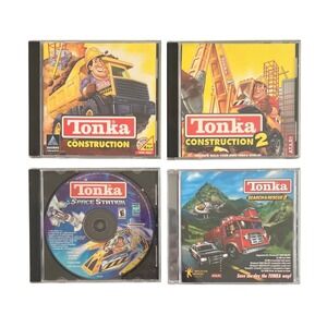 Tonka Construction Space Station Search & Rescue 2 PC CD-ROM Game Lot
